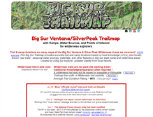 Tablet Screenshot of bigsurtrailmap.net